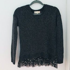 Formal Black Kids Sweater